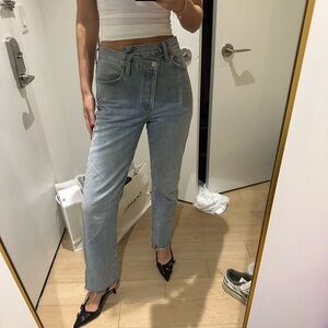 AGOLDE Crossover jeans